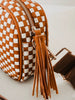 Courtney Woven Cross-Body Purse