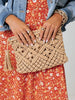 Tracey Knit Clutch