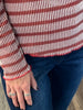 Trisha Ribbed Knit - Burgundy