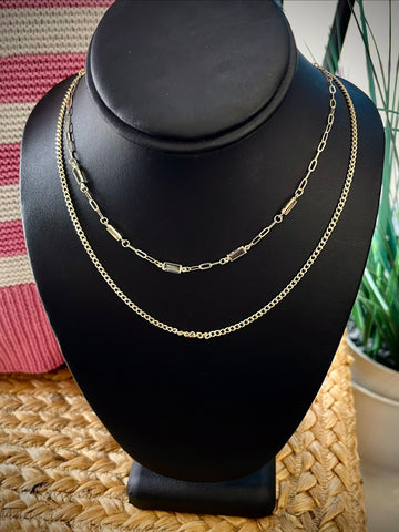 Clarissa Pendant Necklace - Gold