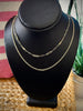 Britta Double Chain Necklace - Gold