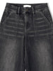 Amber Charcoal Utility Crop Denim