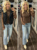 Chase Leopard Mesh Top