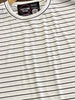 Kate Striped Tee - Ivory/Black