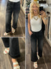 Amber Charcoal Utility Crop Denim