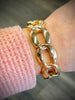 Cindy Gold Link Stretch Bracelet