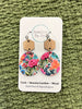 Jen Earrings - Small Floral