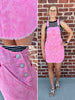 Anna Overall Mini Dress