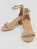 Tanya Ankle Strap Sandal - Nude