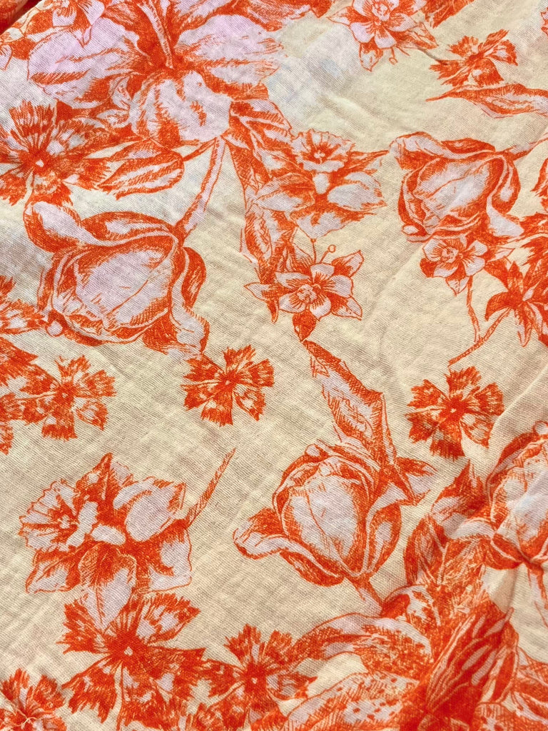 Braylee Floral Cropped Jacket