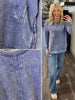 Sara Mineral-Wash Long Sleeve - Marlin