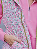 Delilah Puffer Vest- Ditzy Floral