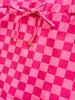Kayla Pink Checkered Skort
