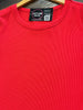 Amara Ribbed Short Sleeve Tees - Red