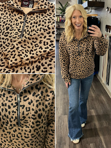 Abby Notch Collar Blazer - Cream