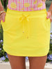 Rori Bright Yellow Skort