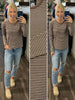 Mindie Lightweight Sweater - Mocha