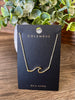 Kris Wave Necklace - Gold