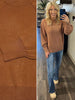 Margo Puff Sleeve Sweater - Camel