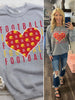 ISU Football Heart Crewneck