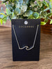 Kris Wave Necklace - Silver