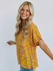 Andrea Floral Dolman Blouse