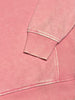 Riley Ribbed Accent Pullover - Mineral Washed Blush