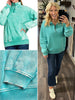Jessa So-Soft 1/4 Zip Pullover - Turquoise