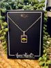 IOWA Pendant Necklace - Gold