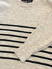 Rayna Striped Sweater Cream/Black