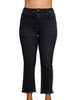 Terrin High-Rise Straight Denim - Charcoal