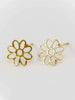 Daisy Stud Earrings - Gold