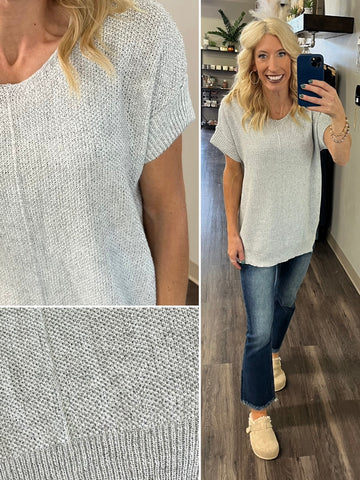 Louise Mid Rise Crop Skinny