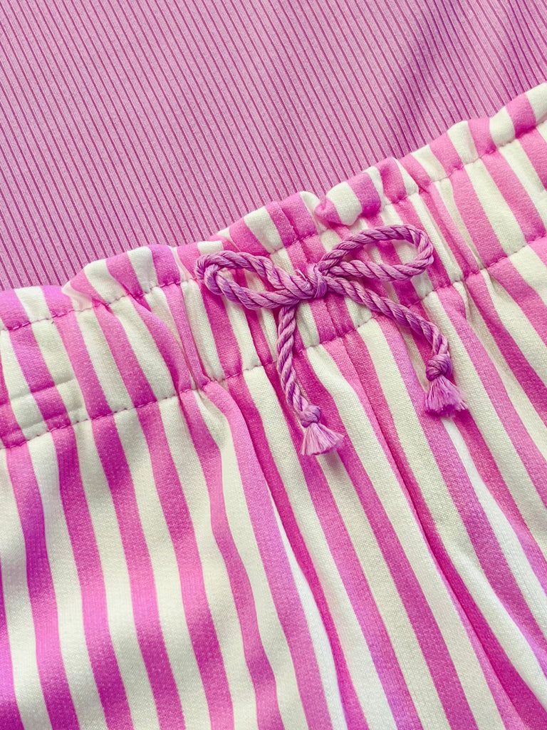 Gretta Stripe Shorts / Tank Set - KIDS