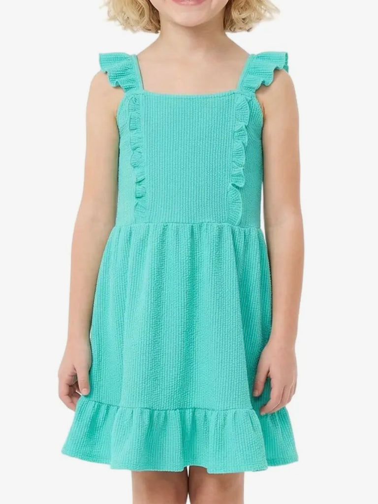 Felicity Ruffle Accent Dress - KIDS