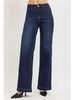Eden Mid Rise Wide Leg Denim