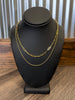 Layna 18K Non-Tarnish Double Chain Necklace