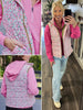 Delilah Puffer Vest- Ditzy Floral