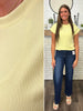 Kelsey Perfect Tee - Yellow