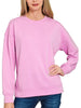 Blair Scuba Crewneck - Berry Pink
