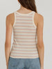 Clarissa Striped Tank - Red Multi