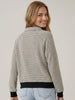 Maria Two Toned Sweater - Black