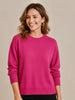 Laura Drop-Shoulder Sweater - Pink