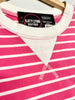 Aubrie Striped Crewneck - Pink
