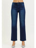 Laura Mid-Rise Ankle Straight Denim