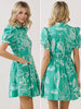 Gabriella Green Floral Dress