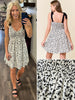 Lexi Floral Smocked Dress with Tie Straps