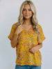 Andrea Floral Dolman Blouse