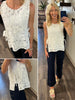 Logan Open Knit Side-Tie Tank