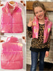 Grace Shiny Pink Vest - KIDS
